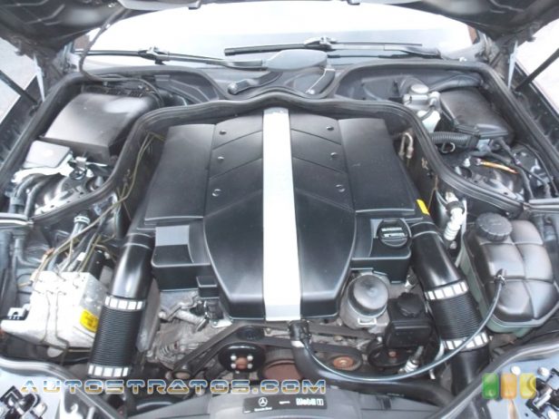 2003 Mercedes-Benz E 320 Sedan 3.2 Liter SOHC 18-Valve V6 5 Speed Automatic