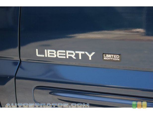 2002 Jeep Liberty Limited 4x4 3.7 Liter SOHC 12-Valve Powertech V6 4 Speed Automatic