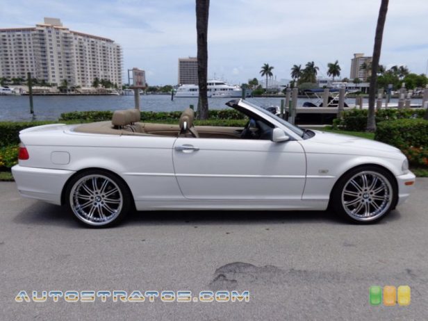 2001 BMW 3 Series 330i Convertible 3.0L DOHC 24V Inline 6 Cylinder 5 Speed Steptronic Automatic