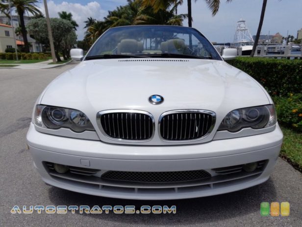 2001 BMW 3 Series 330i Convertible 3.0L DOHC 24V Inline 6 Cylinder 5 Speed Steptronic Automatic