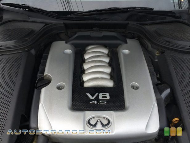 2006 Infiniti M 45 Sport Sedan 4.5 Liter DOHC 32 Valve VVT V8 5 Speed Automatic