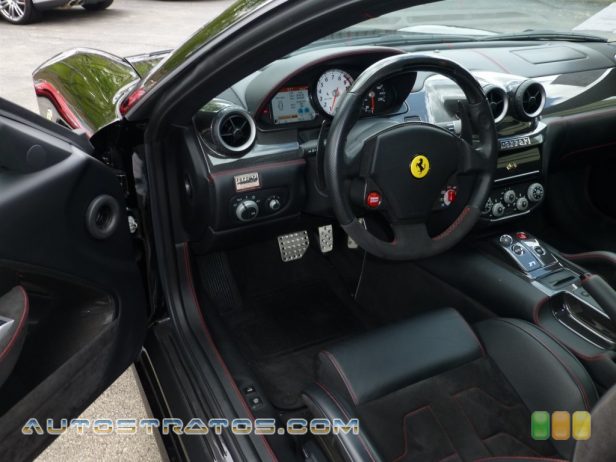 2010 Ferrari 599 GTB Fiorano HGTE 6.0 Liter DOHC 48-Valve VVT V12 6 Speed F1