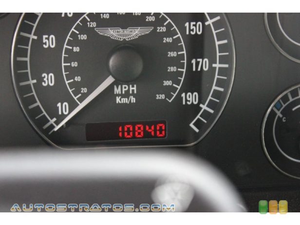 2001 Aston Martin DB7 Vantage Volante 6.0 Liter DOHC 48-Valve V12 5 Speed TouchTronic Automatic