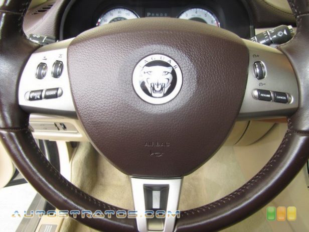 2010 Jaguar XF Sport Sedan 4.2 Liter DOHC 32-Valve VVT V8 6 Speed Jaguar Sequential Shift Automatic