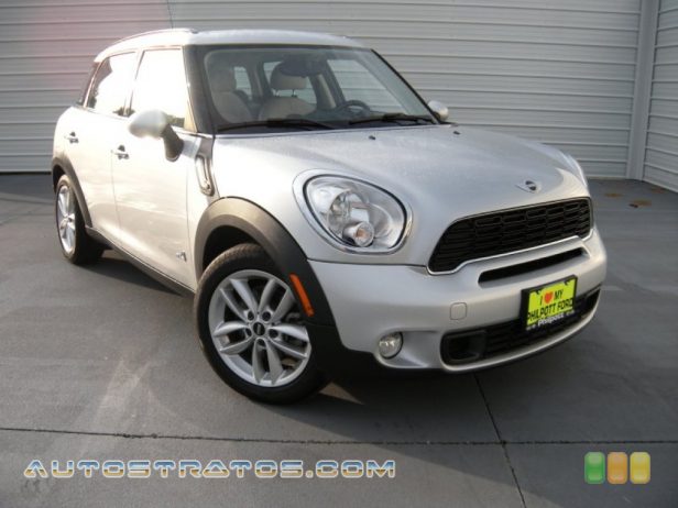 2012 Mini Cooper S Countryman All4 AWD 1.6 Liter DI Twin-Scroll Turbocharged DOHC 16-Valve VVT 4 Cylind 6 Speed Steptronic Automatic