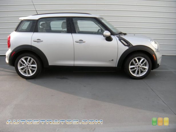 2012 Mini Cooper S Countryman All4 AWD 1.6 Liter DI Twin-Scroll Turbocharged DOHC 16-Valve VVT 4 Cylind 6 Speed Steptronic Automatic