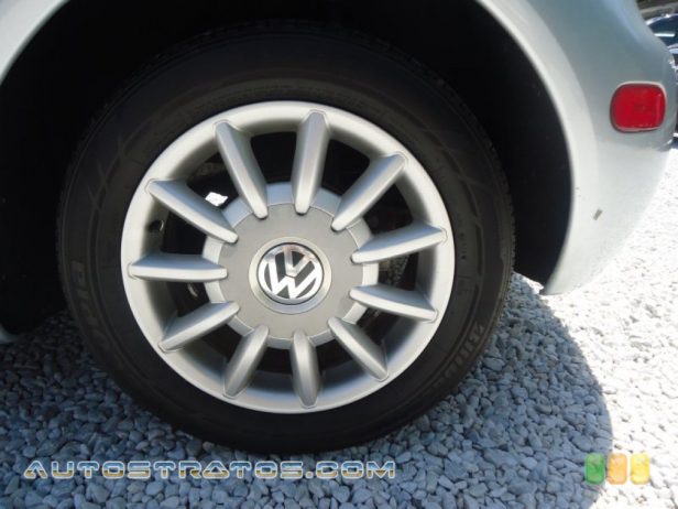 2005 Volkswagen New Beetle GLS Convertible 2.0 Liter SOHC 8-Valve 4 Cylinder 5 Speed Manual