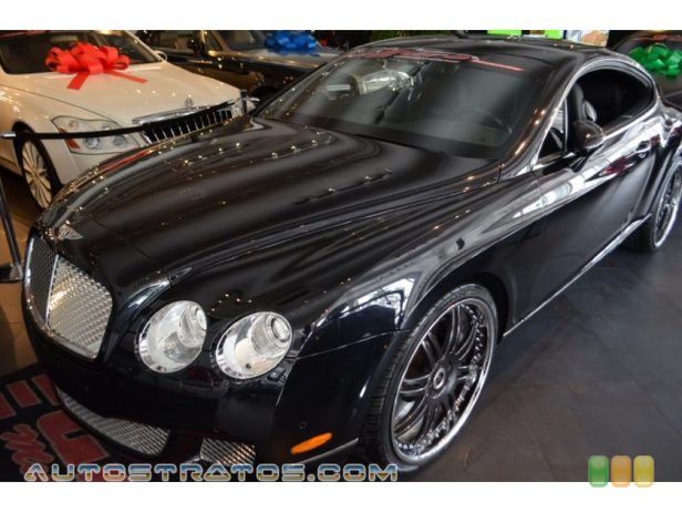 2009 Bentley Continental GT Speed 6.0L Twin-Turbocharged DOHC 48V VVT W12 6 Speed Automatic