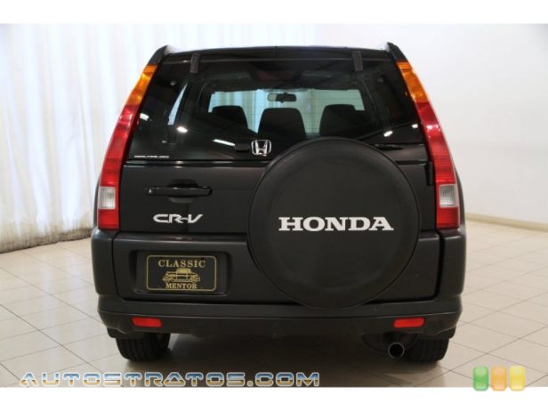 2002 Honda CR-V EX 4WD 2.4 Liter DOHC 16-Valve i-VTEC 4 Cylinder 4 Speed Automatic