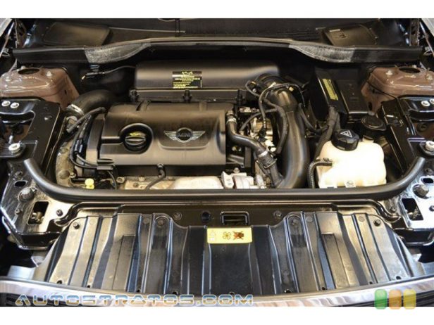 2011 Mini Cooper S Countryman 1.6 Liter Twin-Scroll Turbocharged DI DOHC 16-Valve VVT 4 Cylind 6 Speed Steptronic Automatic