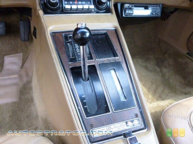 1975 Chevrolet Corvette Stingray Coupe 350 cid OHV 16-Valve V8 Turbo Hydra-Matic Automatic