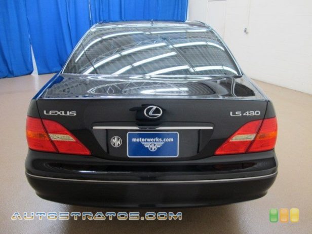 2002 Lexus LS 430 4.3 Liter DOHC 32 Valve VVT-i V8 5 Speed Automatic