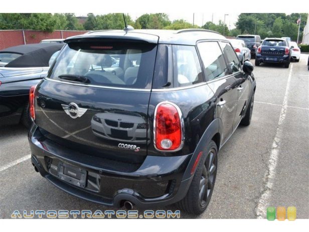 2011 Mini Cooper S Countryman All4 AWD 1.6 Liter Twin-Scroll Turbocharged DI DOHC 16-Valve VVT 4 Cylind 6 Speed Steptronic Automatic
