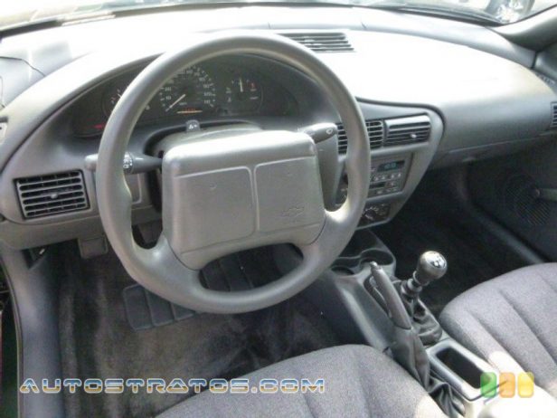 2000 Chevrolet Cavalier Coupe 2.2 Liter OHV 8-Valve 4 Cylinder 5 Speed Manual