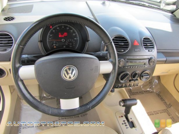 2007 Volkswagen New Beetle 2.5 Convertible 2.5 Liter DOHC 20 Valve 5 Cylinder 6 Speed Tiptronic Automatic