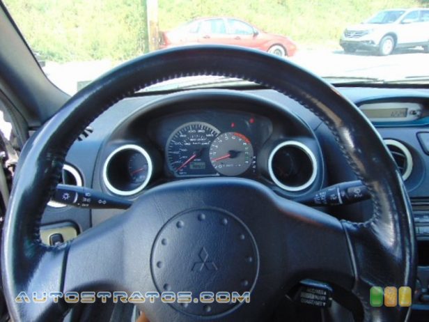 2003 Mitsubishi Eclipse Spyder GS 2.4 Liter SOHC 16-Valve 4 Cylinder 4 Speed Automatic