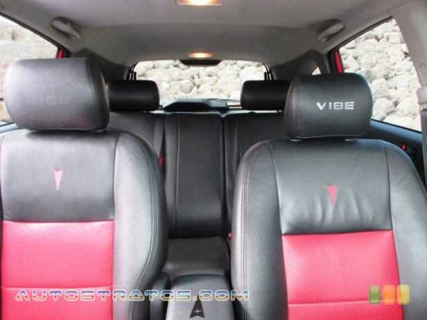 2004 Pontiac Vibe  1.8 Liter DOHC 16 Valve VVT-i 4 Cylinder 4 Speed Automatic