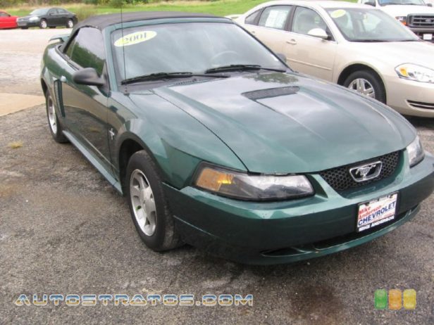 2001 Ford Mustang V6 Convertible 3.8 Liter OHV 12-Valve V6 4 Speed Automatic
