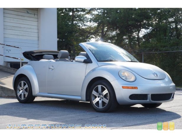 2006 Volkswagen New Beetle 2.5 Convertible 2.5L DOHC 20V Inline 5 Cylinder 6 Speed Tiptronic Automatic