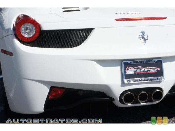 2014 Ferrari 458 Spider 4.5 Liter DI DOHC 32-Valve V8 7 Speed F1 Dual-Clutch Automatic