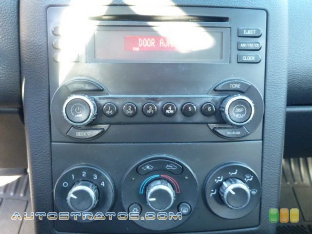 2006 Pontiac G6 Sedan 2.4 Liter DOHC 16-Valve 4 Cylinder 4 Speed Automatic