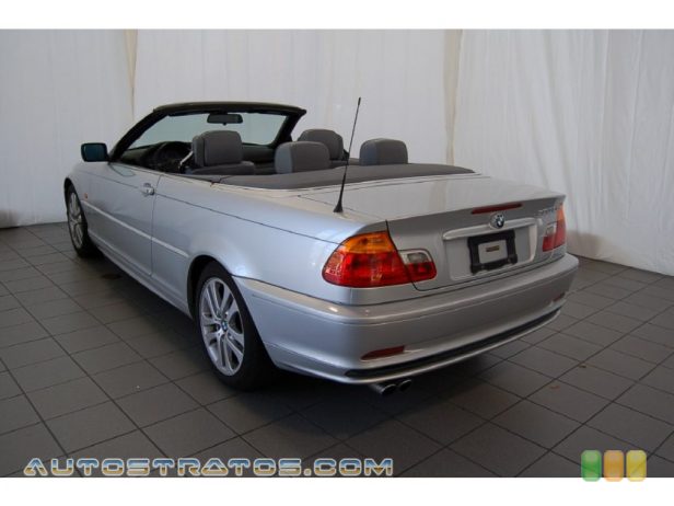 2001 BMW 3 Series 330i Convertible 3.0L DOHC 24V Inline 6 Cylinder 5 Speed Manual