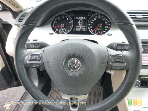 2010 Volkswagen CC Sport 2.0 Liter FSI Turbocharged DOHC 16-Valve 4 Cylinder 6 Speed Tiptronic Automatic