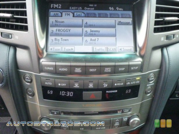 2011 Lexus LX 570 5.7 Liter DOHC 32-Valve VVT-i V8 6 Speed ECT Automatic