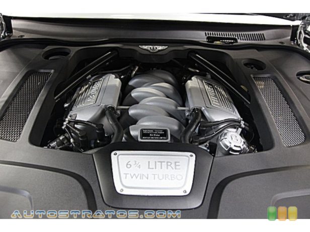 2013 Bentley Mulsanne  6.75 Liter Twin-Turbocharged OHV 16-Valve VVT V8 Automatic