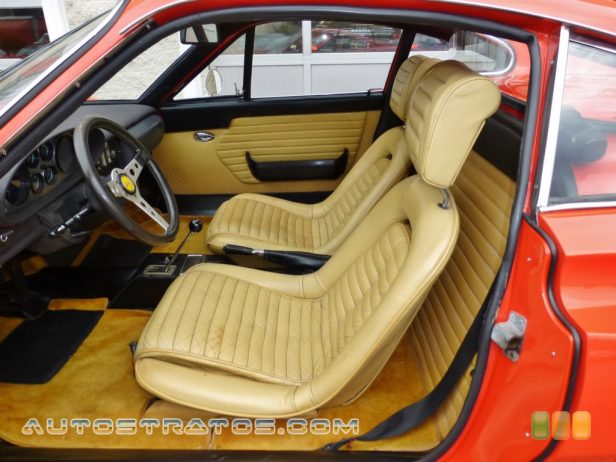 1972 Ferrari Dino 246 GT 2.4 Liter DOHC 12-Valve V6 5 Speed Manual