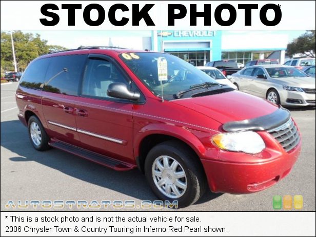 Stock photo for this 2006 Chrysler Town & Country Touring 3.8L OHV 12V V6 4 Speed Automatic