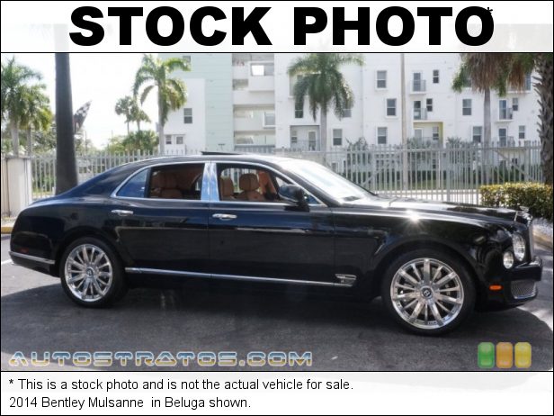 Stock photo for this 2014 Bentley Mulsanne 6.75 Liter Twin-Turbocharged OHV 16-Valve VVT V8 8 Speed Automatic Stock photo for this 2014 Bentley Mulsanne 6.75 Liter Twin-Turbocharged OHV 16-Valve VVT V8 8 Speed Automatic
