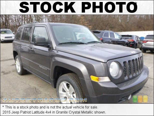 Stock photo for this 2015 Jeep Patriot Latitude 4x4 2.4 Liter DOHC 16-Valve Dual VVT 4 Cylinder 6 Speed Automatic