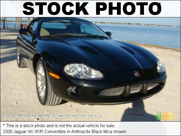 Stock photo for this 2000 Jaguar XK XKR Convertible 4.0 Liter Supercharged DOHC 32V V8 5 Speed Automatic
