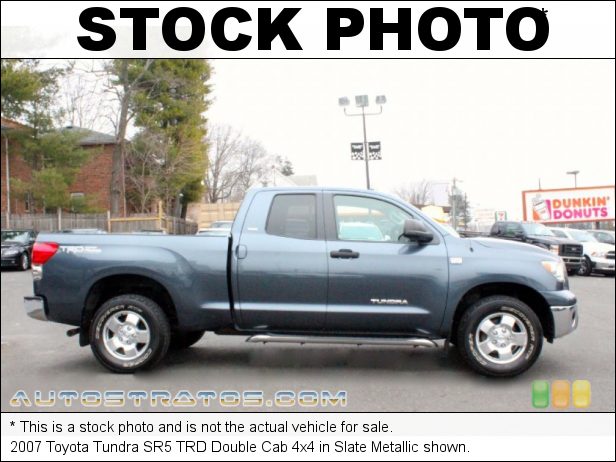 Stock photo for this 2009 Toyota Tundra Double Cab 4x4 4.7 Liter DOHC 32-Valve i-Force VVT-i V8 5 Speed ECT-i Automatic