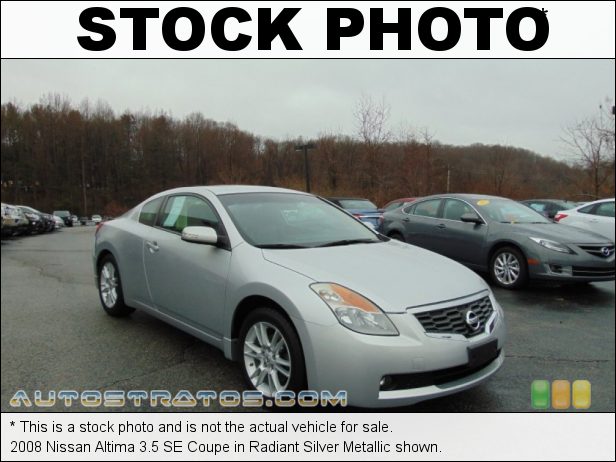 Stock photo for this 2008 Nissan Altima 3.5 SE Coupe 3.5 Liter DOHC 24 Valve CVTCS V6 6 Speed Manual