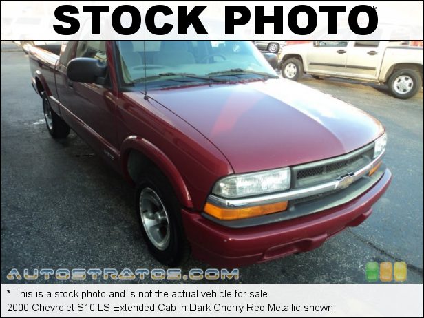 Stock photo for this 2000 Chevrolet S10 Extended Cab 2.2 Liter OHV 8-Valve 4 Cylinder 5 Speed Manual