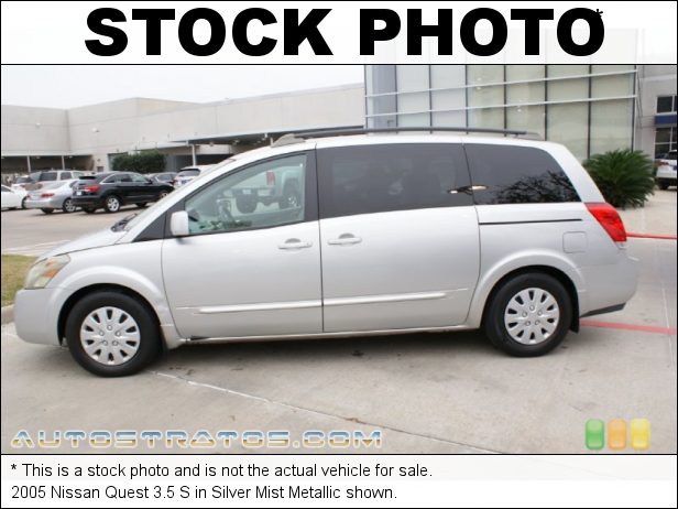 Stock photo for this 2005 Nissan Quest 3.5 3.5 Liter DOHC 24-Valve V6 4 Speed Automatic