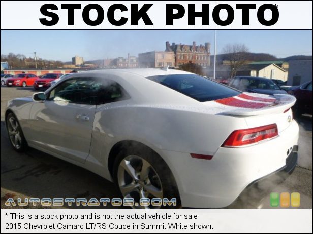 Stock photo for this 2015 Chevrolet Camaro Coupe 3.6 Liter DI DOHC 24-Valve VVT V6 6 Speed Automatic