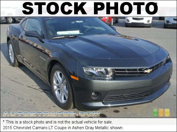 Stock photo for this 2015 Chevrolet Camaro Coupe 3.6 Liter DI DOHC 24-Valve VVT V6 6 Speed Automatic