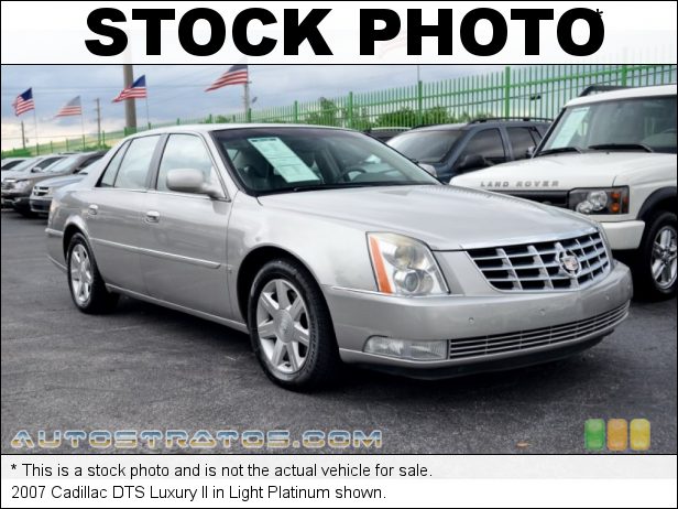 Stock photo for this 2007 Cadillac DTS  4.6 Liter DOHC 32-Valve Northstar V8 4 Speed Automatic