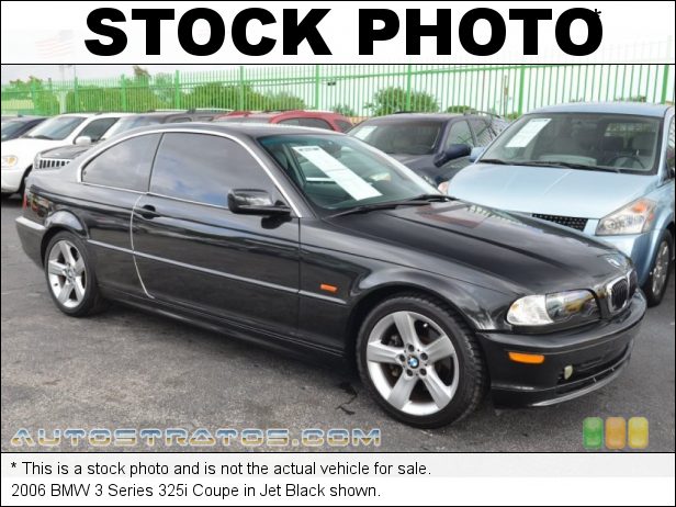 Stock photo for this 2006 BMW 3 Series 325i Coupe 2.5 Liter DOHC 24-Valve VVT Inline 6 Cylinder 5 Speed Manual