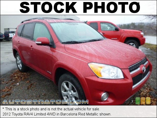 Stock photo for this 2012 Toyota RAV4 Limited 4WD 2.5 Liter DOHC 16-Valve Dual VVT-i 4 Cylinder 4 Speed ECT-i Automatic