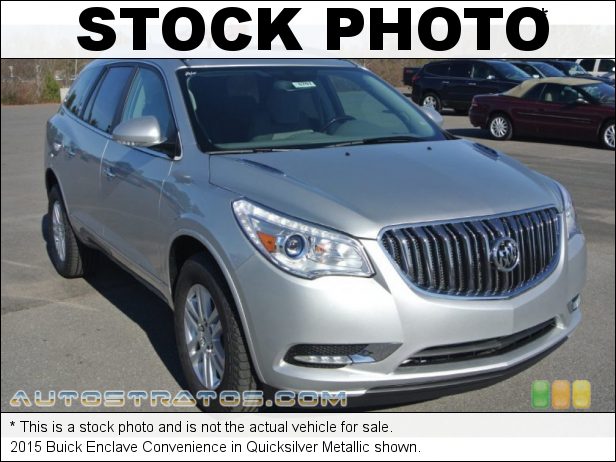 Stock photo for this 2015 Buick Enclave Convenience 3.6 Liter DI DOHC 24-Valve VVT V6 6 Speed Automatic