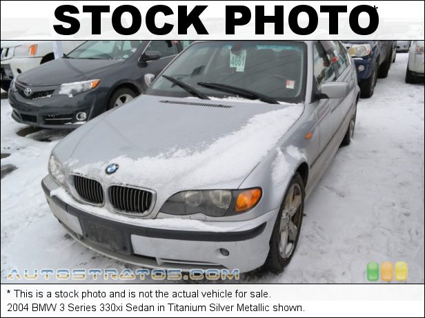 Stock photo for this 2004 BMW 3 Series 330xi Sedan 3.0L DOHC 24V Inline 6 Cylinder 6 Speed Manual