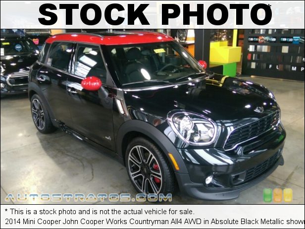 Stock photo for this 2014 Mini Cooper John Cooper Works Countryman All4 AWD 1.6 Liter Twin Scroll Turbocharged DI DOHC 16-Valve VVT 4 Cylind 6 Speed Manual