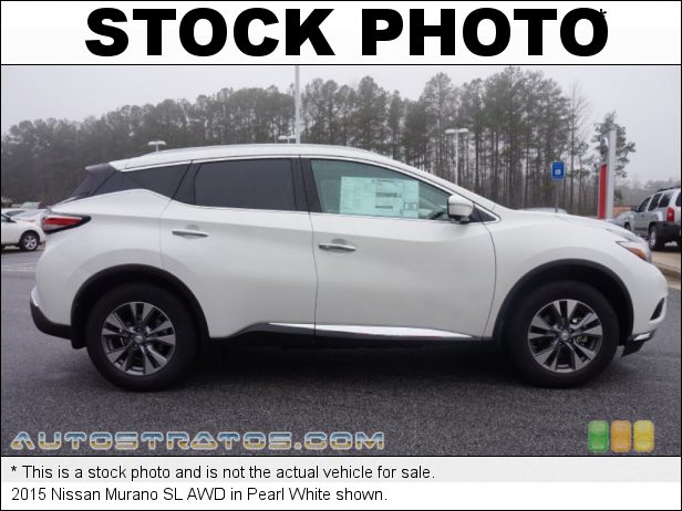 Stock photo for this 2015 Nissan Murano  3.5 Liter DOHC 24-Valve V6 Xtronic CVT Automatic