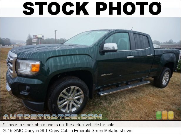 Stock photo for this 2016 GMC Canyon SLE Crew Cab 3.6 Liter DI DOHC 24-Valve VVT V6 6 Speed Automatic