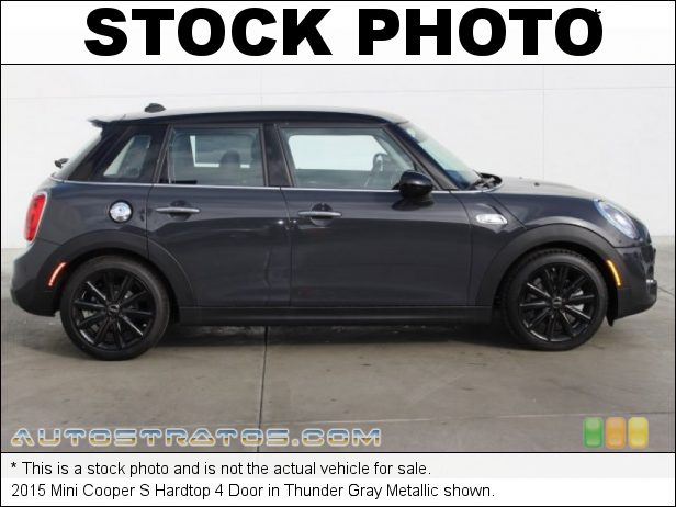 Stock photo for this 2015 Mini Cooper S Hardtop 4 Door 2.0 Liter TwinPower Turbocharged DOHC 16-Valve VVT 4 Cylinder 6 Speed Manual