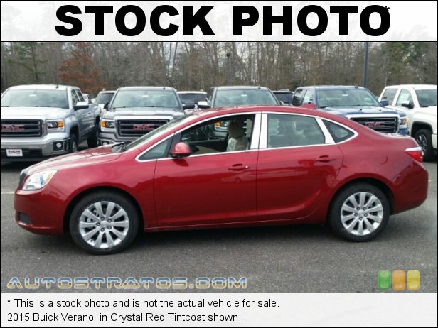 Stock photo for this 2015 Buick Verano  2.0 Liter Turbocharged DOHC 16-Valve VVT 4 Cylinder 6 Speed Automatic